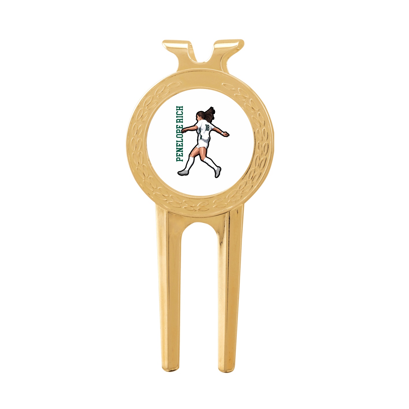 Divot Tool with Ball Marker — Name Vertical in Classic