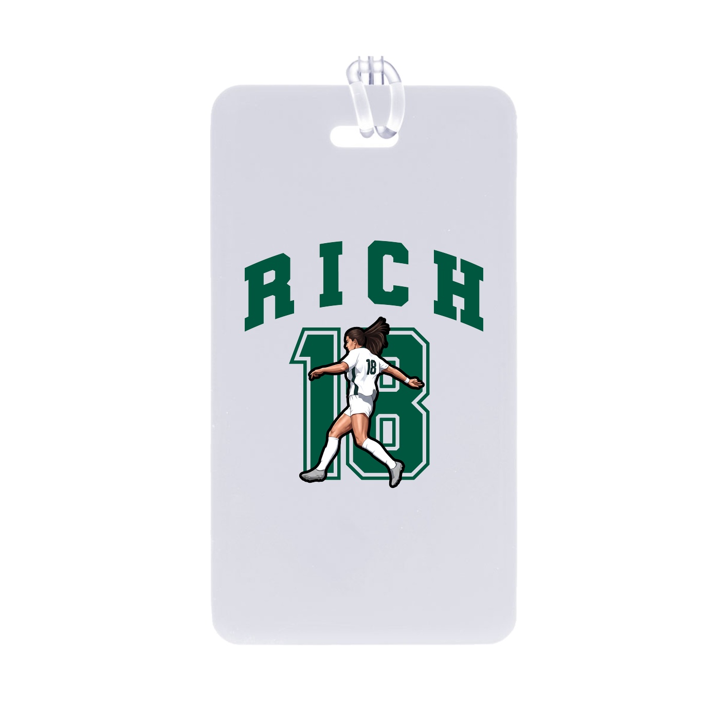 Bag Tag — Number in Classic