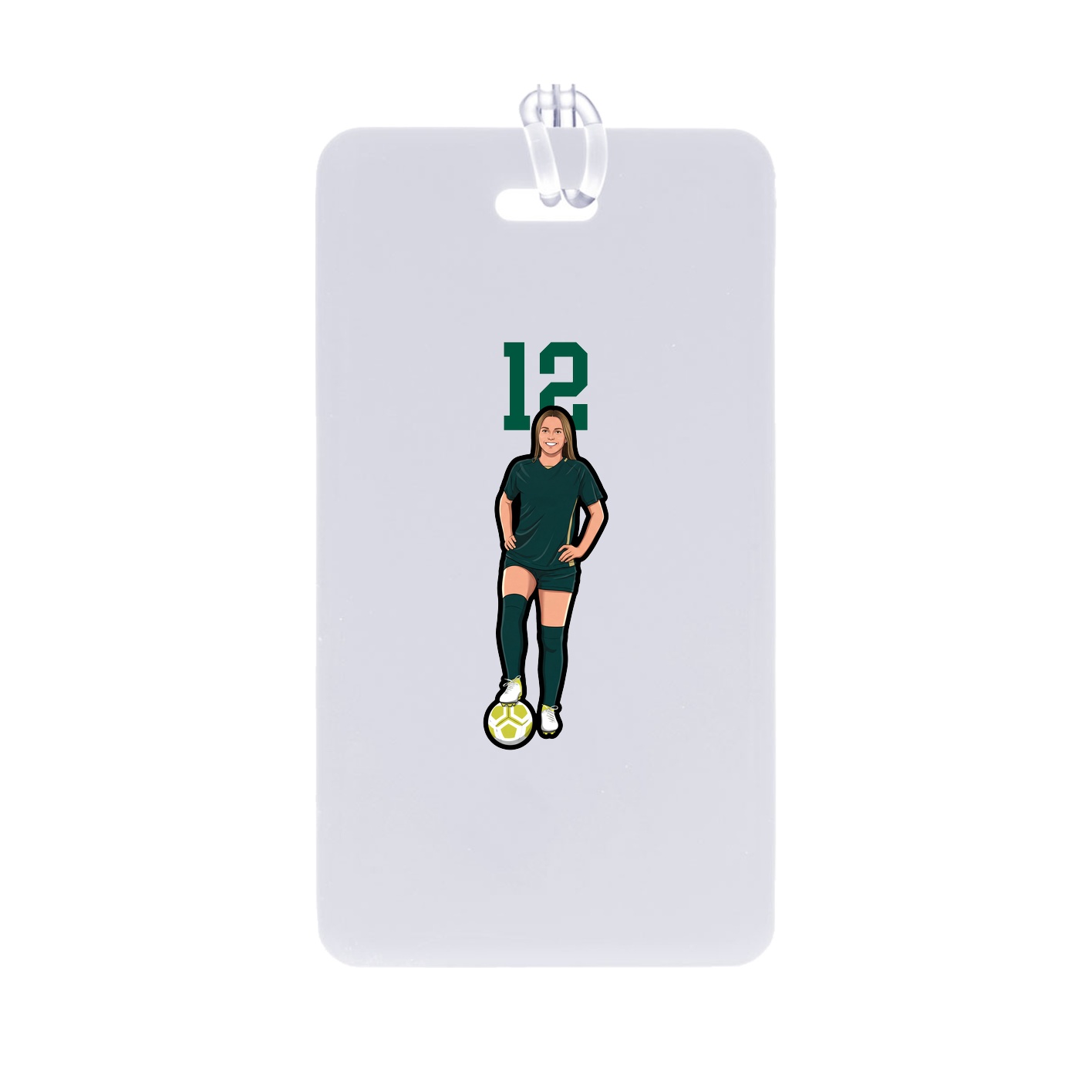 Bag Tag — Number Top in Classic