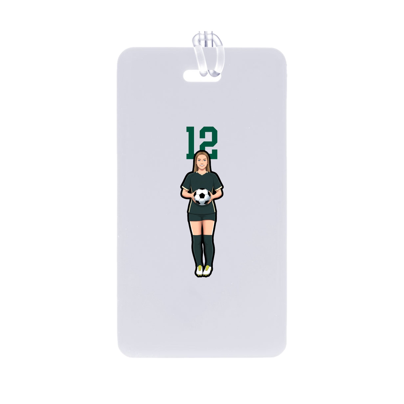 Bag Tag — Number Top in Classic