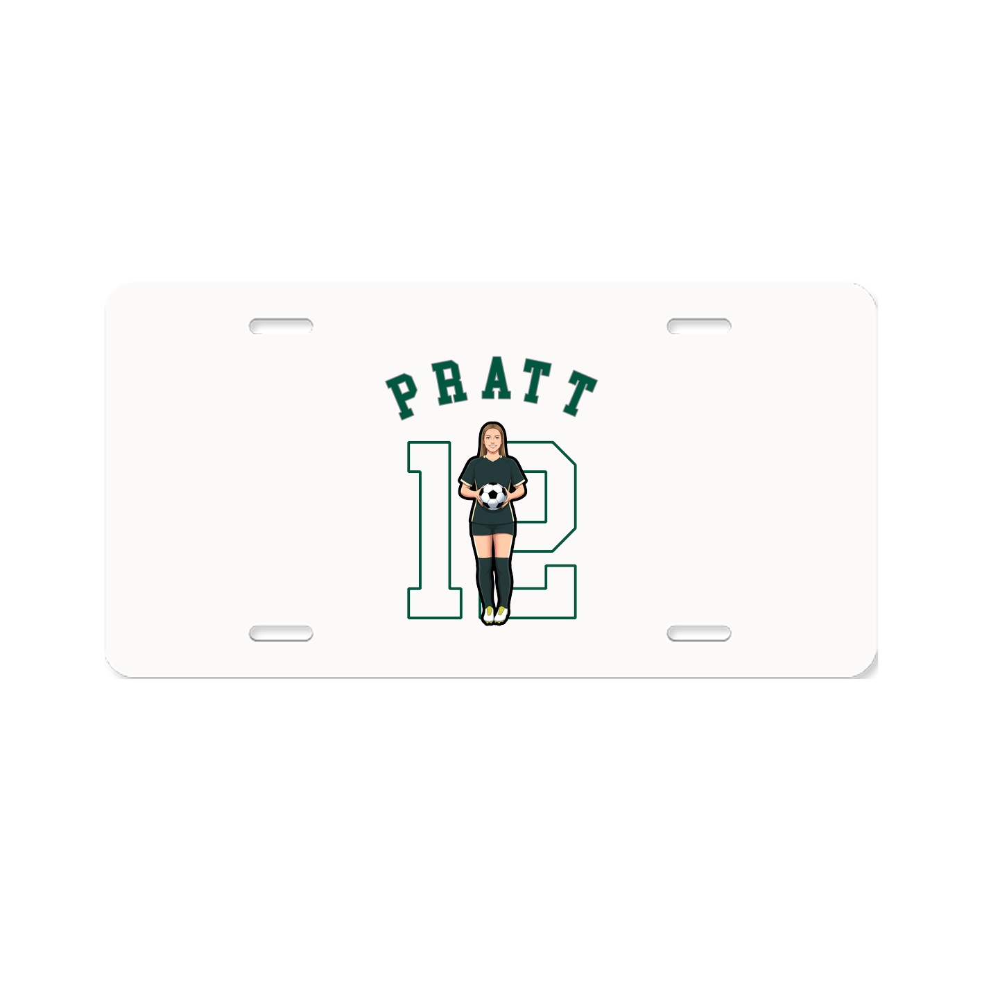 License Plate — Shirsey Arch in Classic