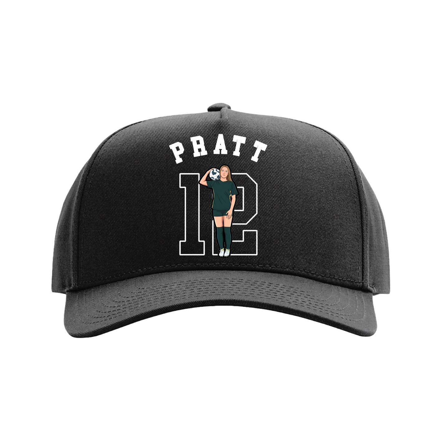 Full Fabric Five-Panel Champ Cap