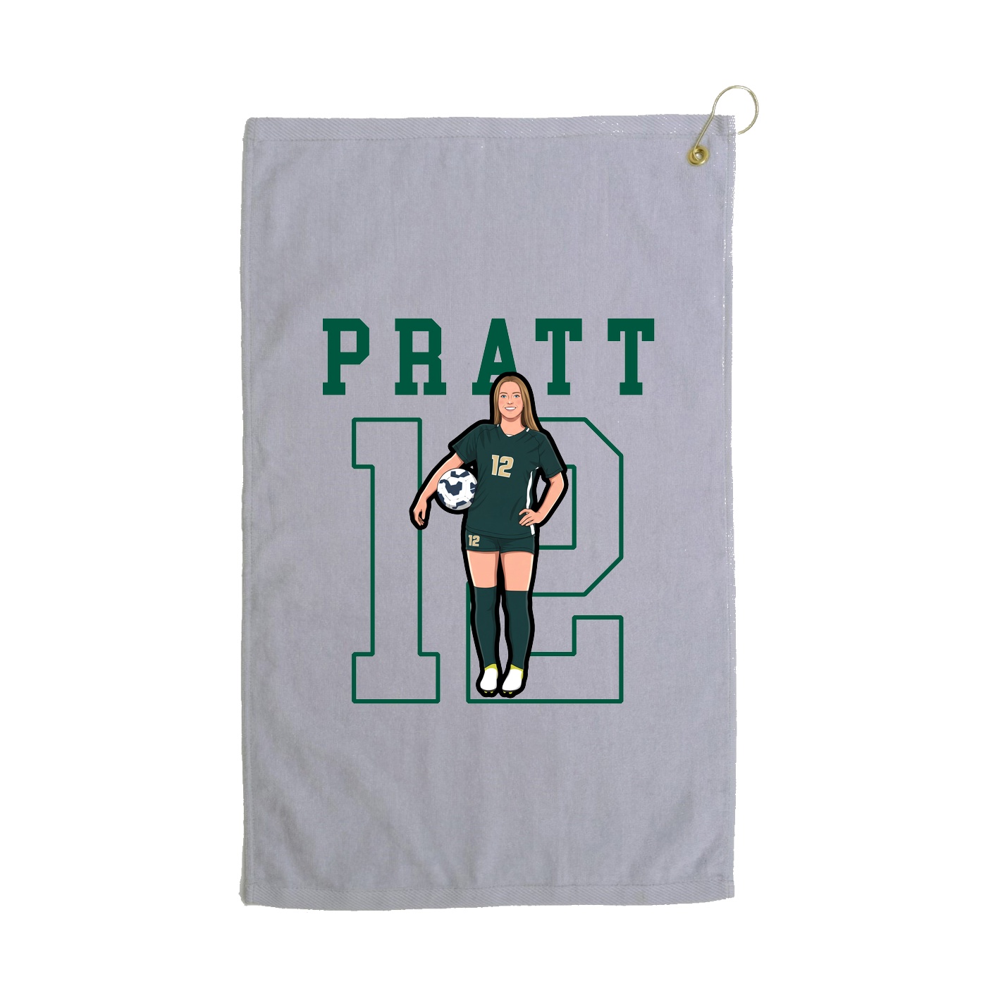Golf Towel — Shirsey in Grey