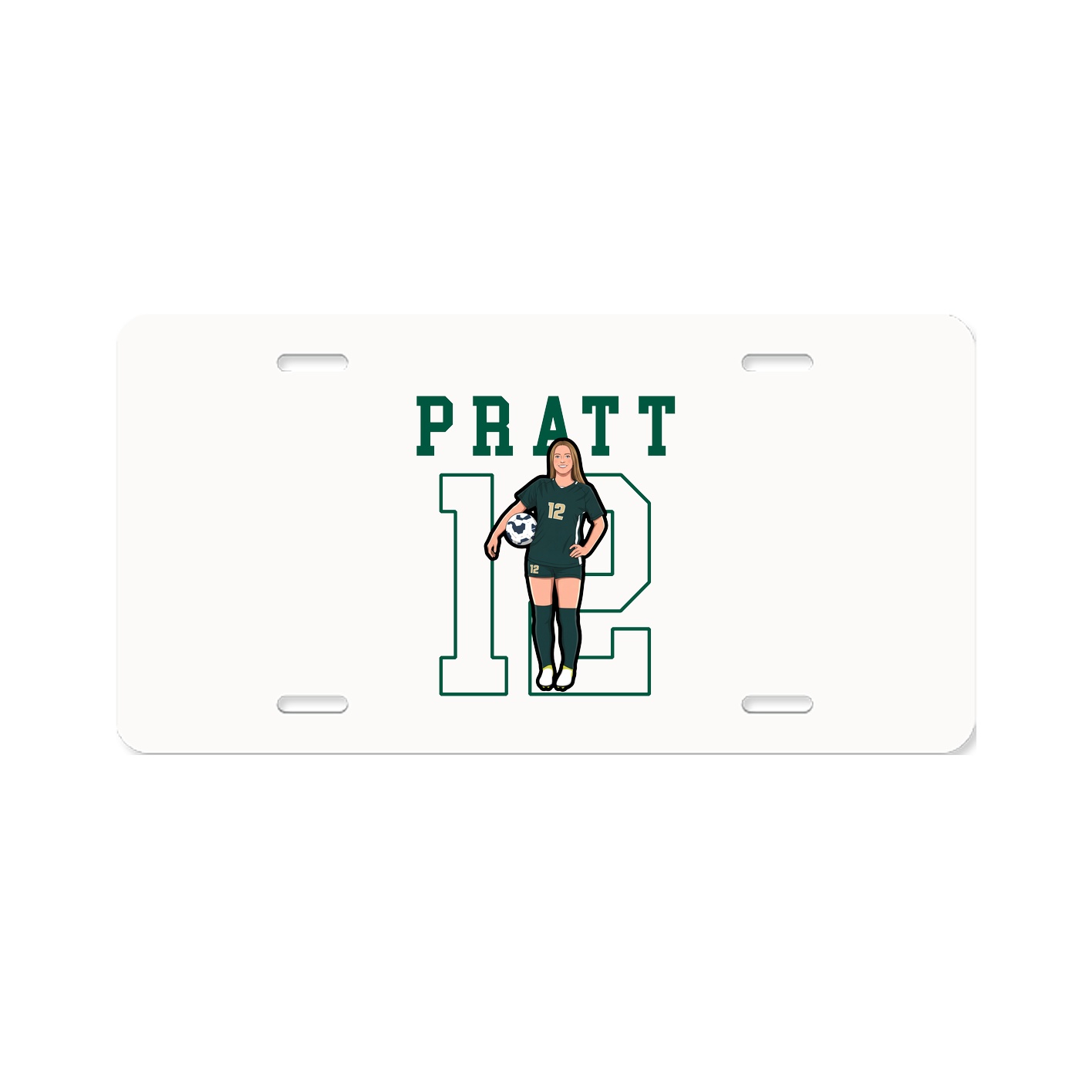 License Plate — Shirsey in Classic