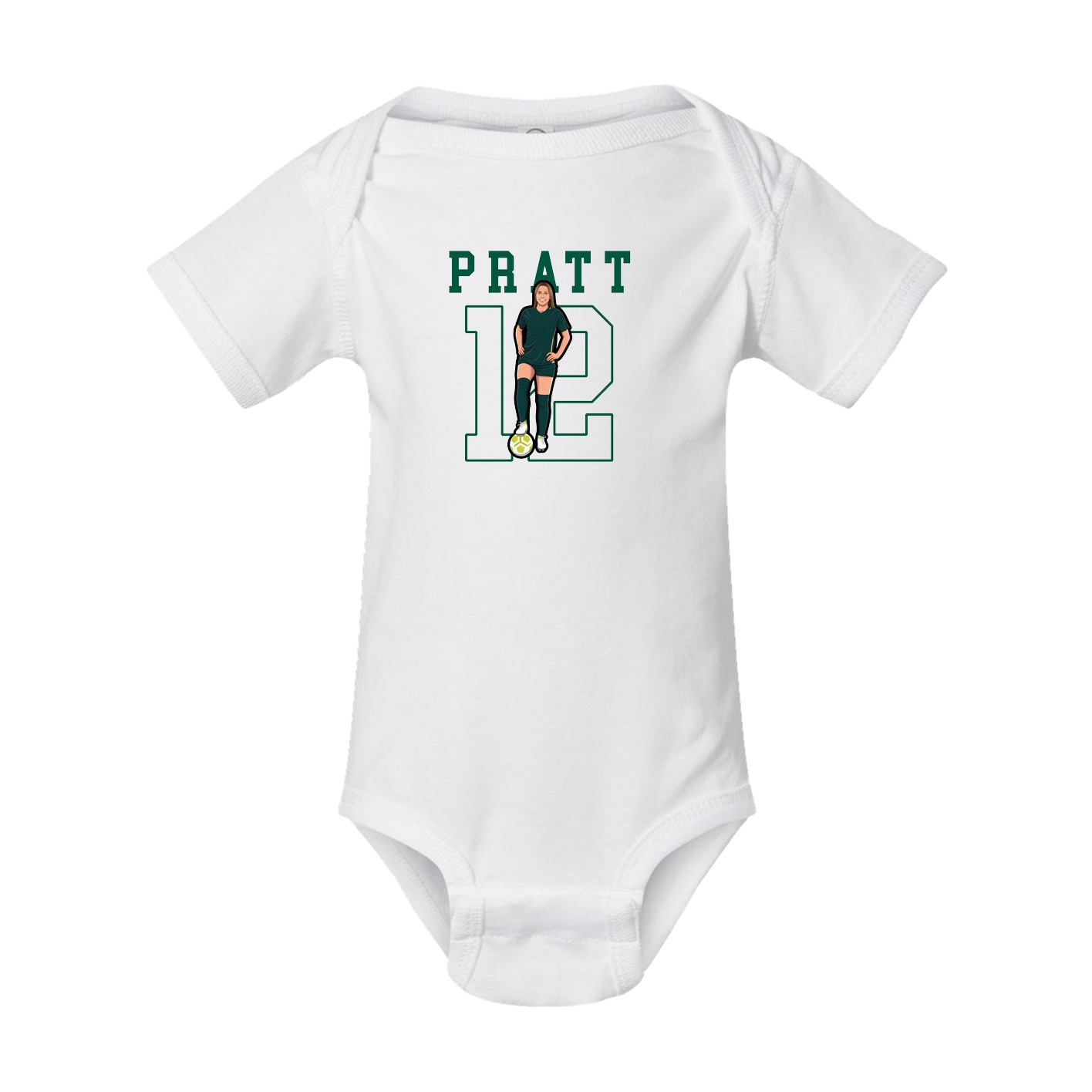 Baby Onesie — Shirsey in White