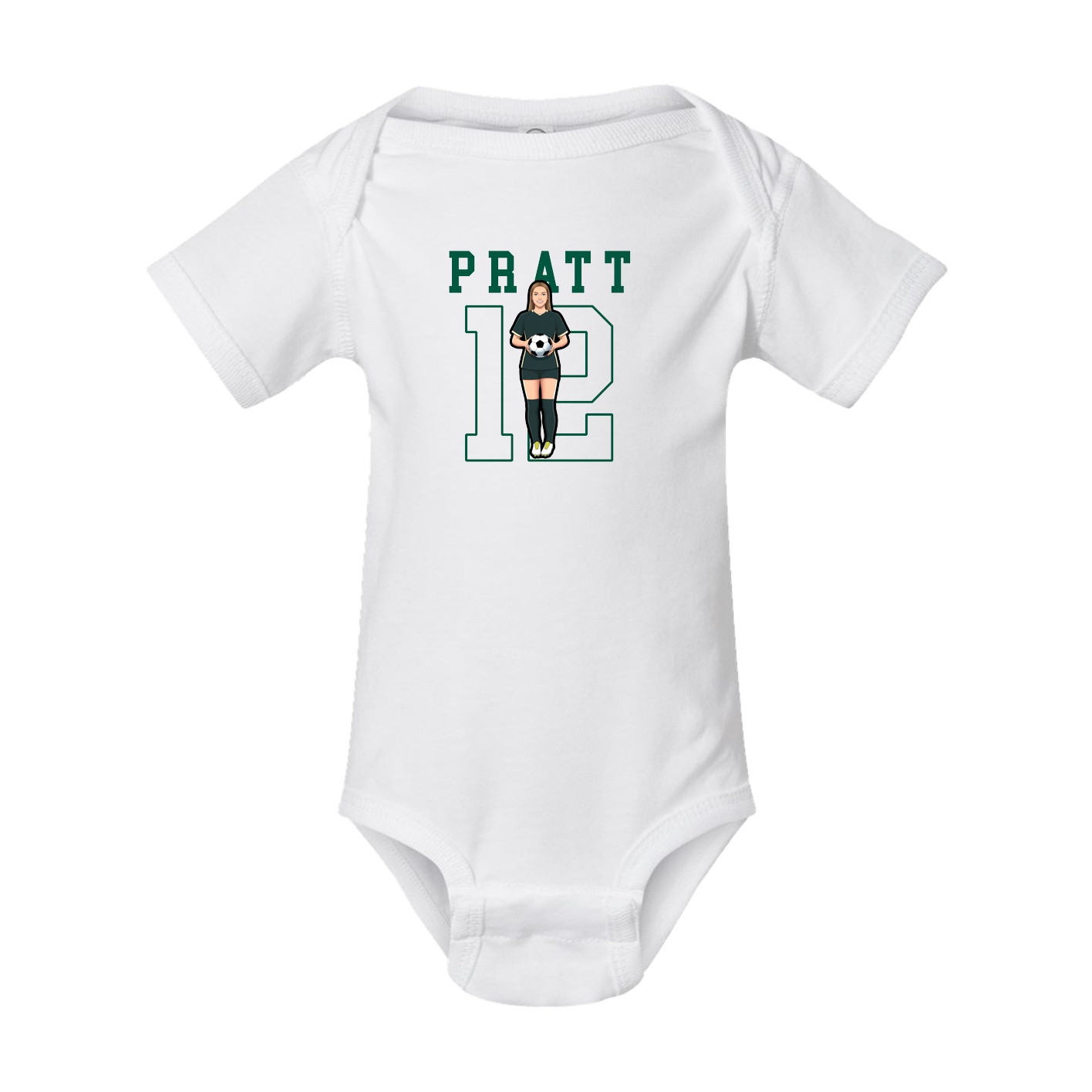 Baby Onesie — Shirsey in White