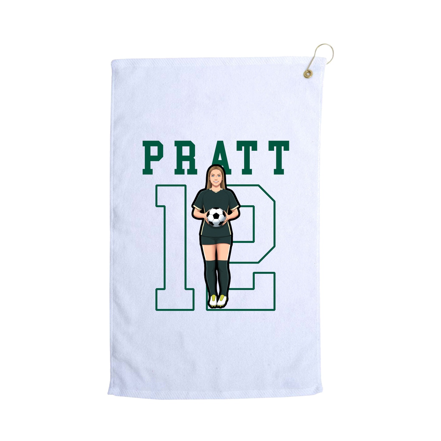 Terry Velour Golf Towel