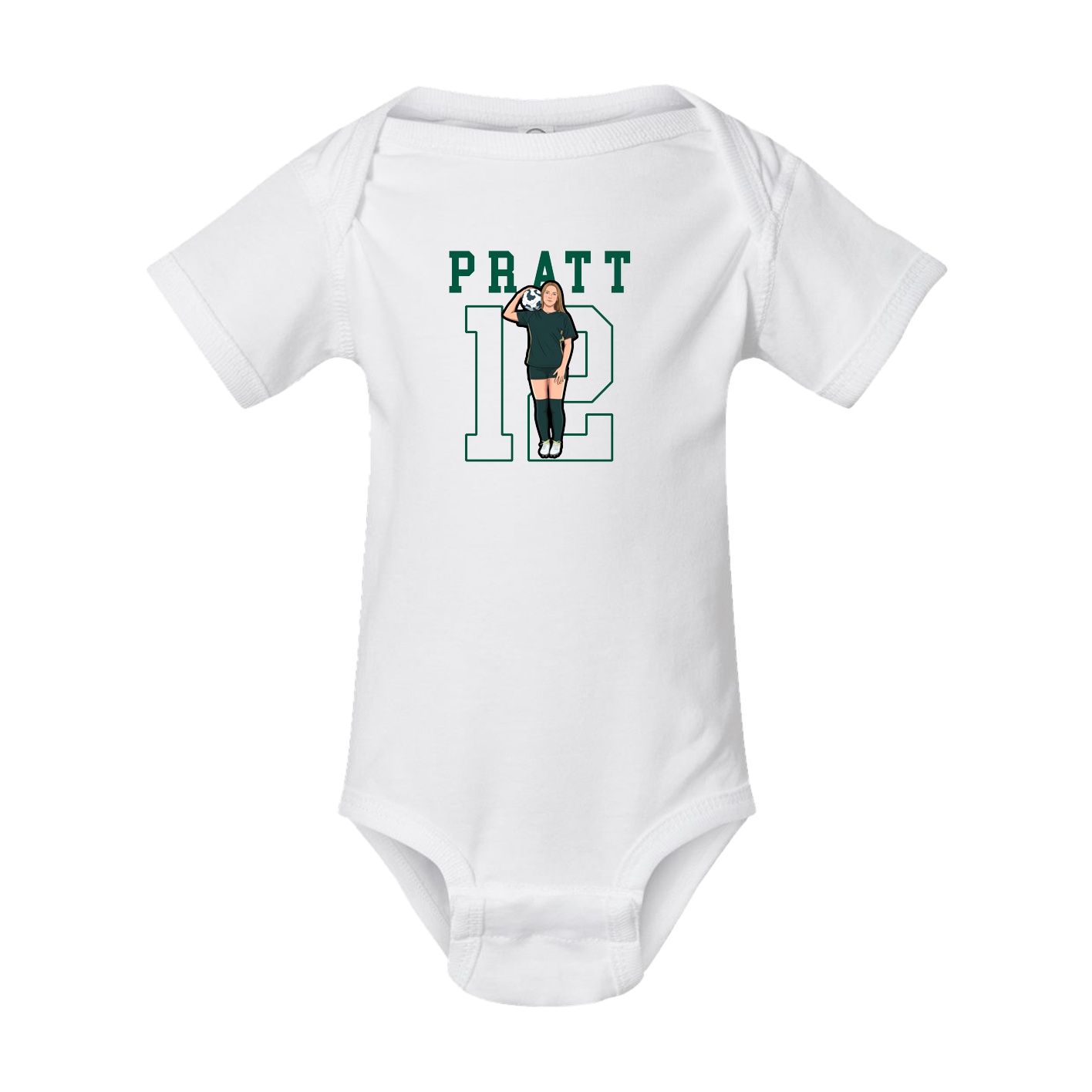 Baby Onesie — Shirsey in White