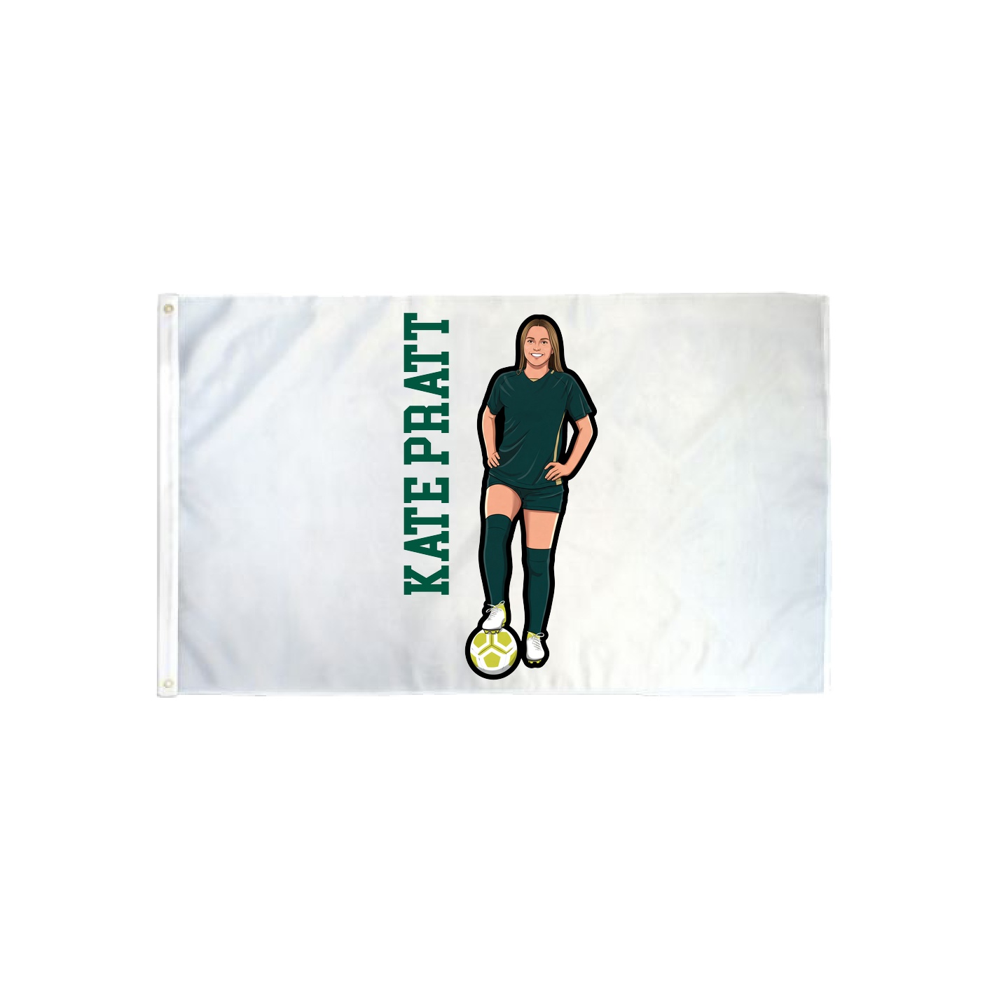 3x5 Flag — Name Vertical in Classic