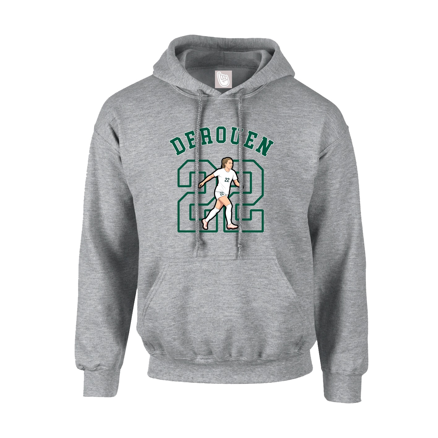 Hoodie — Shirsey Arch in Grey