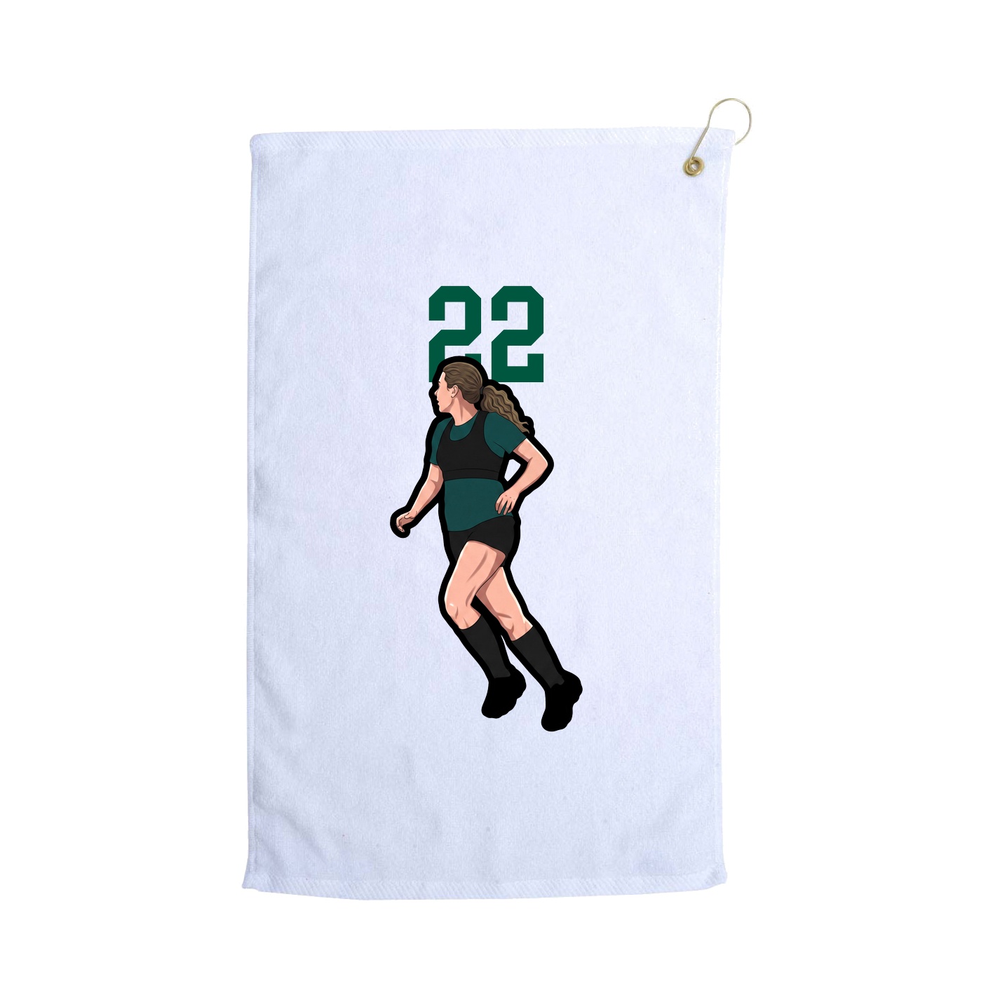 Terry Velour Golf Towel