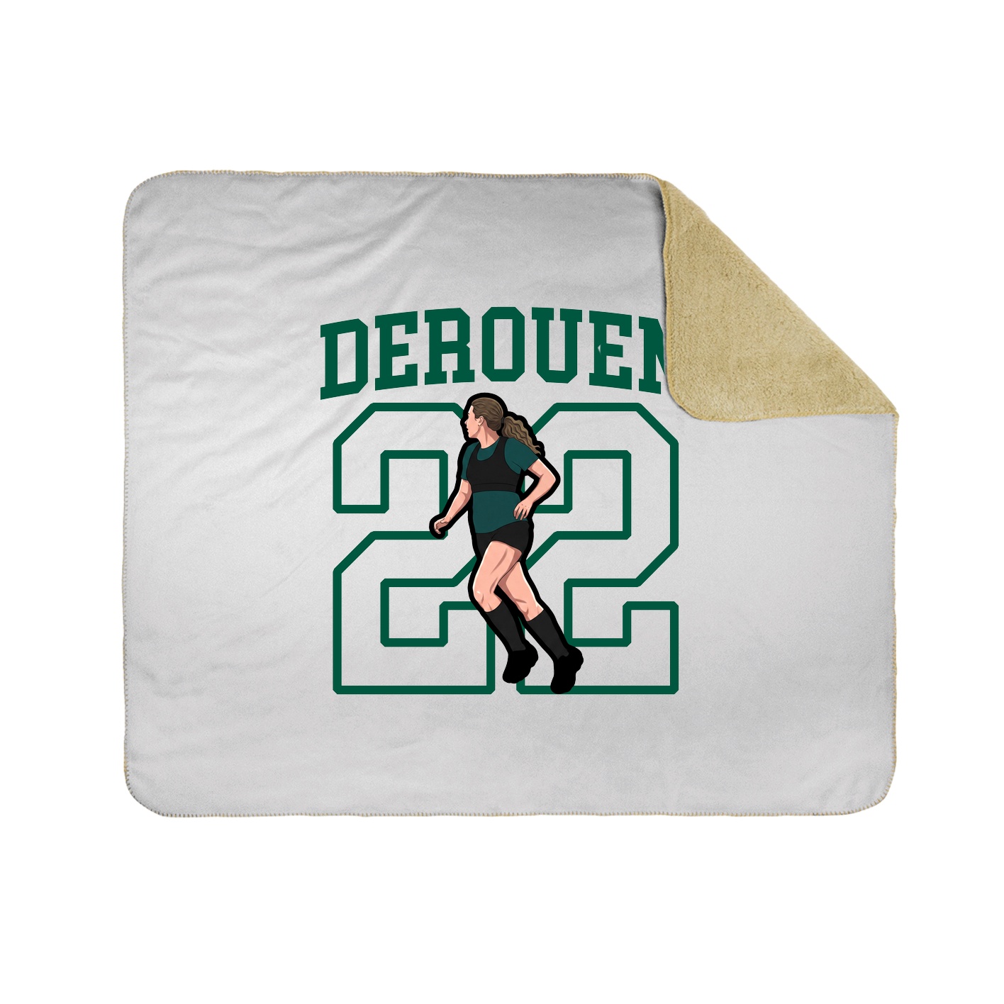 50x60 Sherpa Lined Throw Blanket