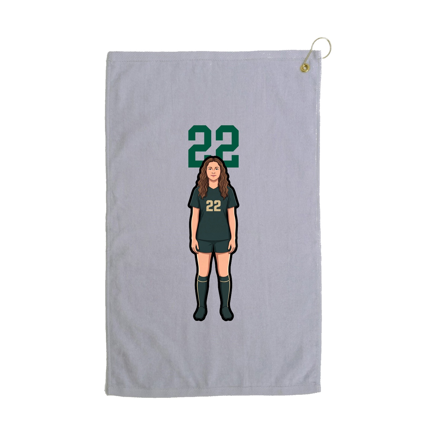 Terry Velour Golf Towel