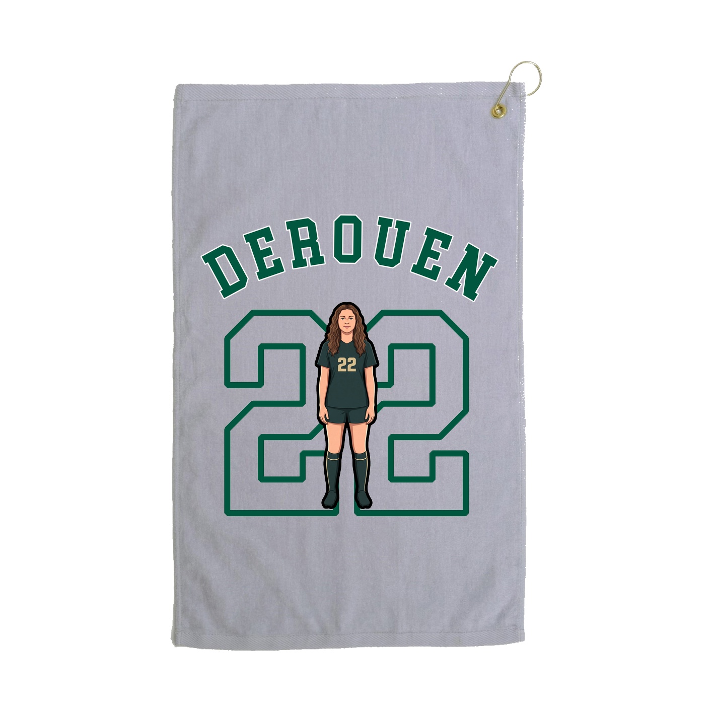 Terry Velour Golf Towel