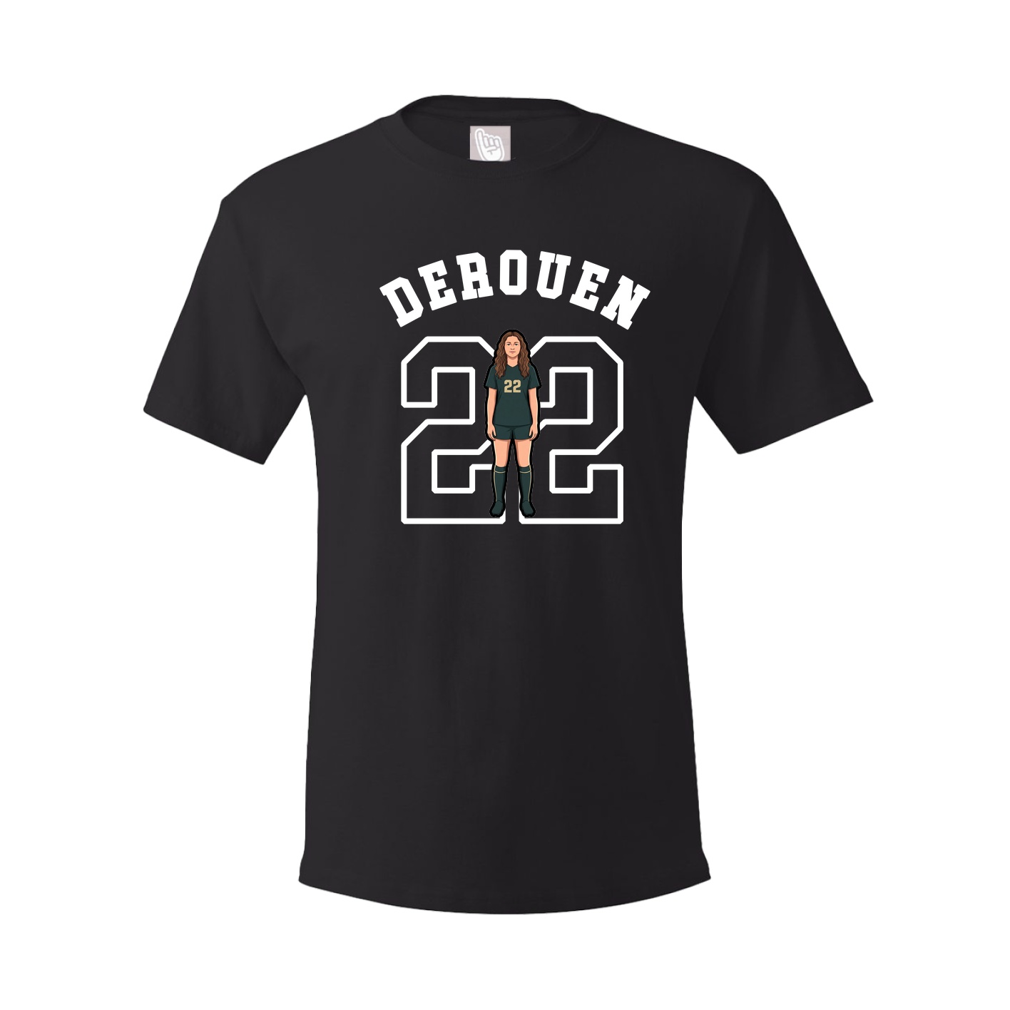 Youth Tee — Shirsey Arch in Black