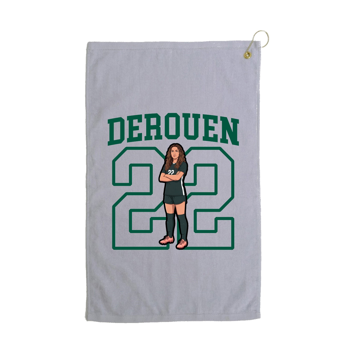 Terry Velour Golf Towel