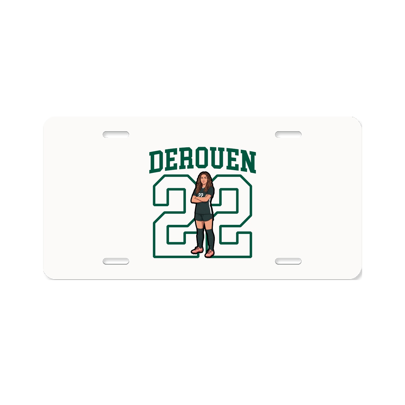 Aluminum License Plate