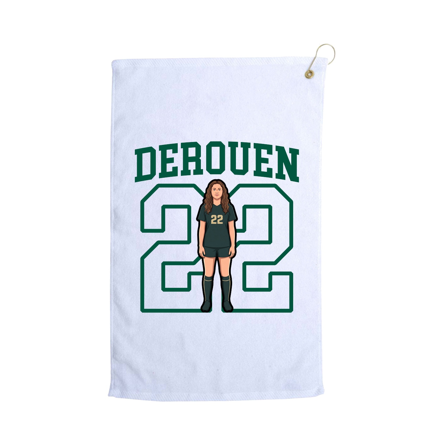 Terry Velour Golf Towel