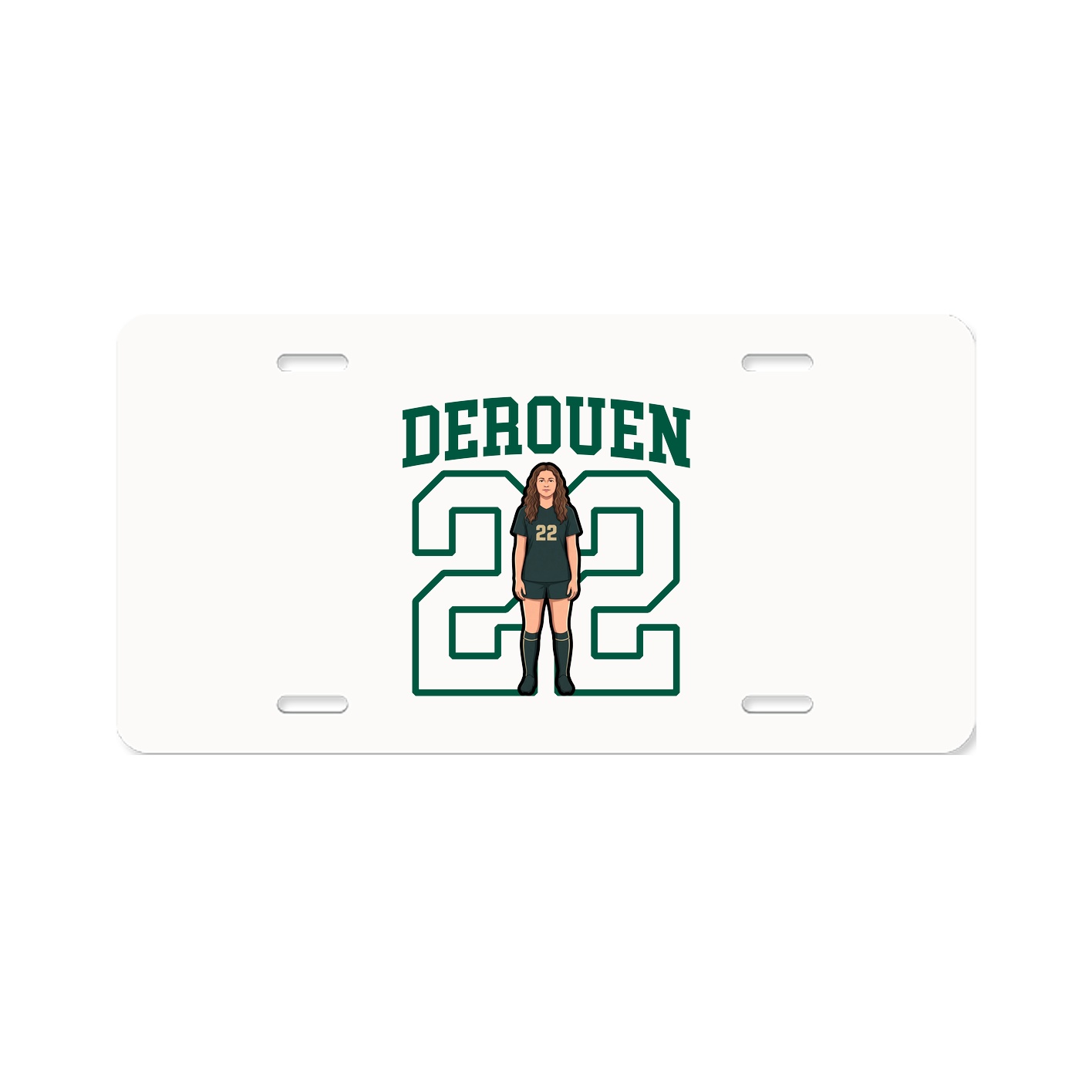 Aluminum License Plate