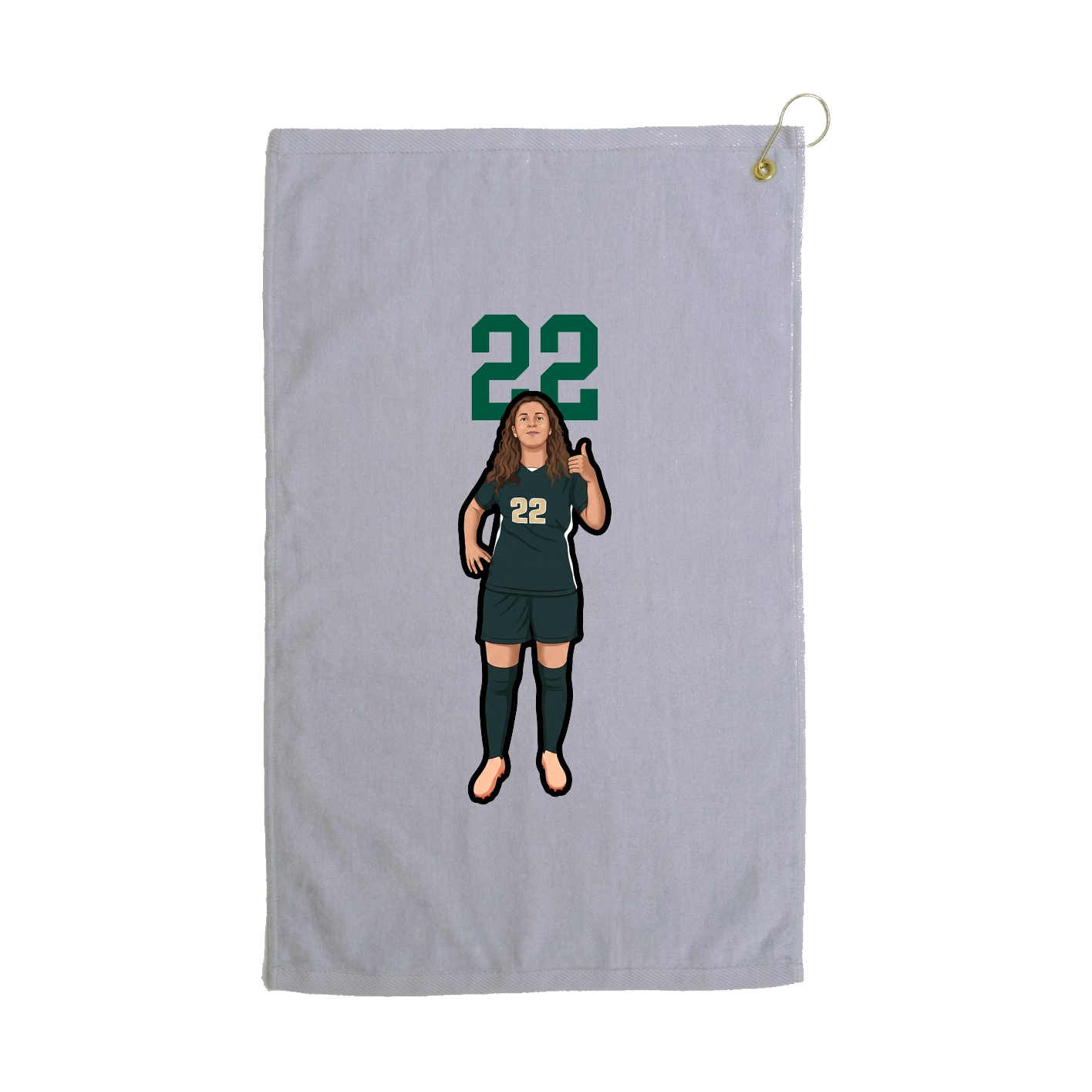 Terry Velour Golf Towel