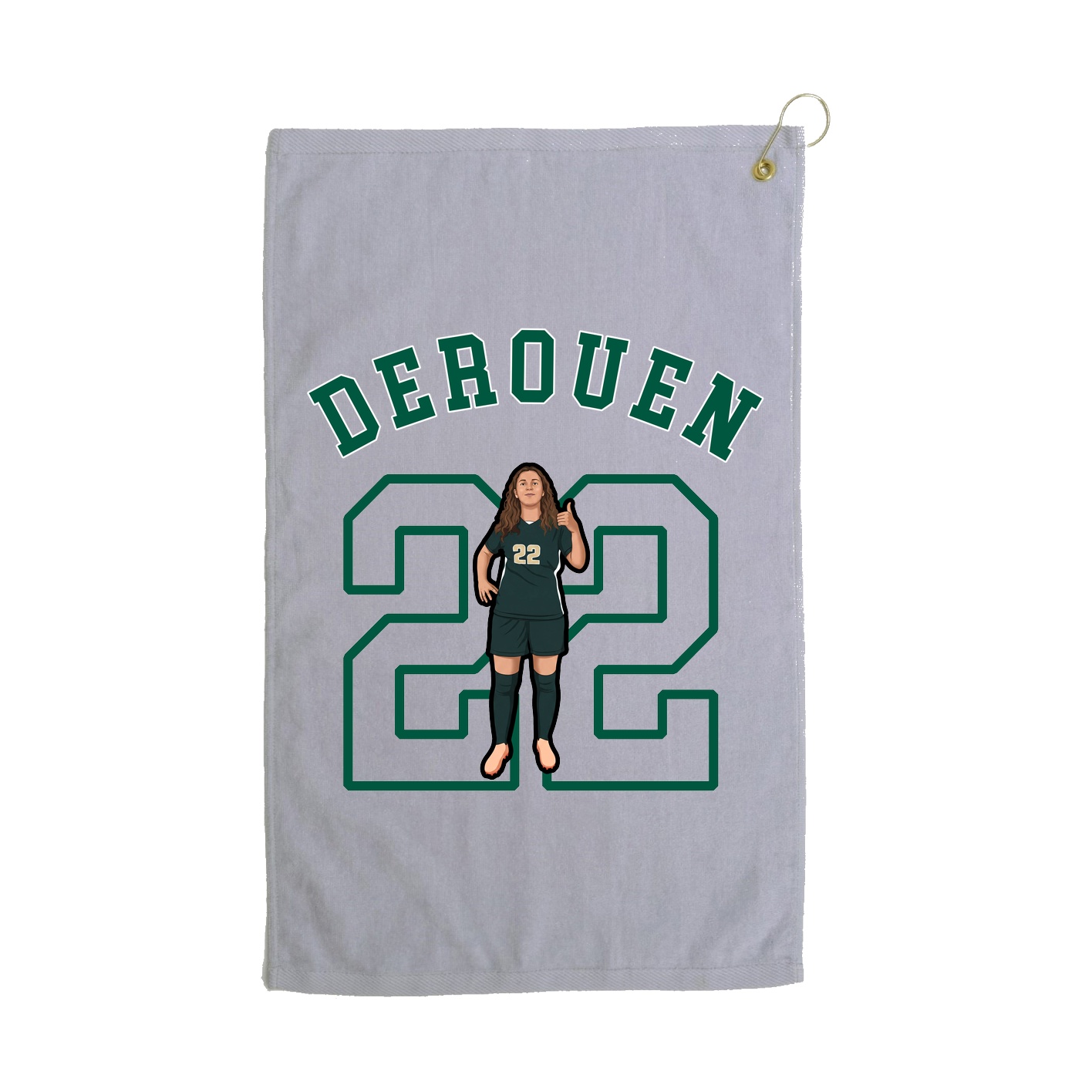 Terry Velour Golf Towel