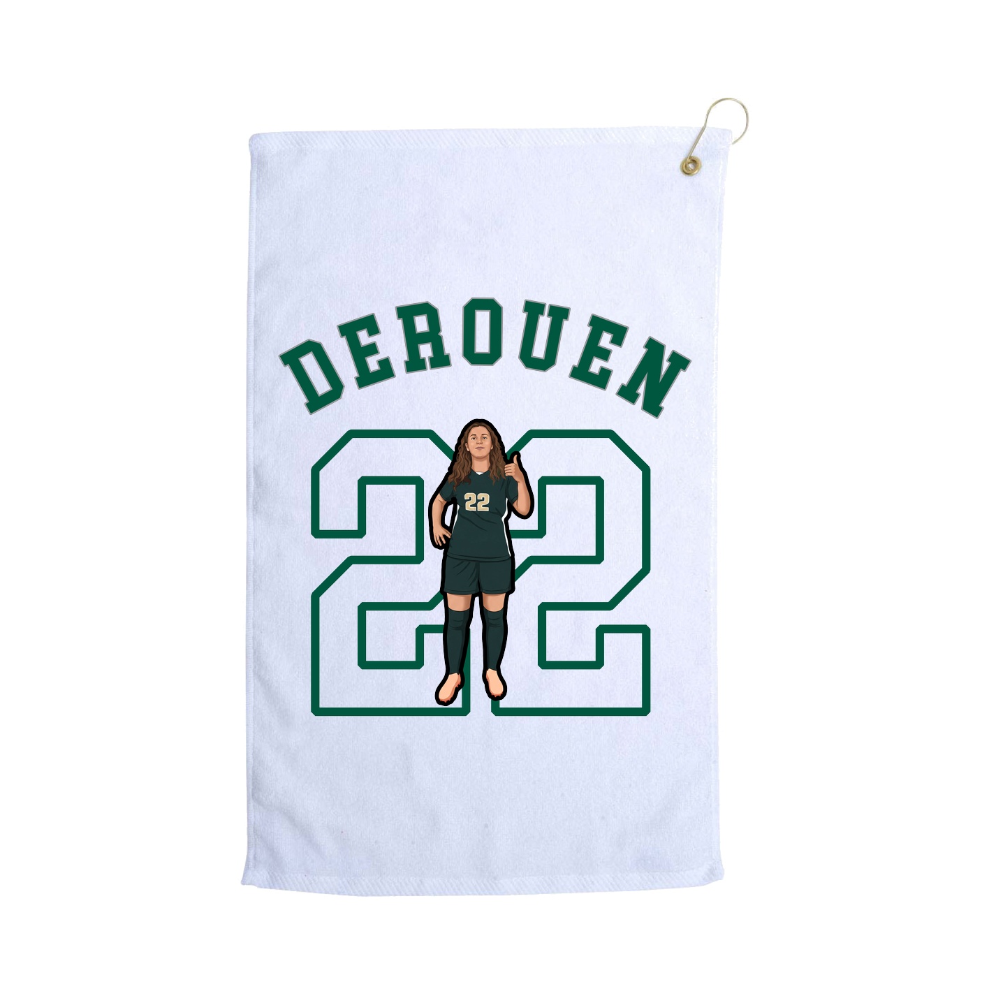 Terry Velour Golf Towel