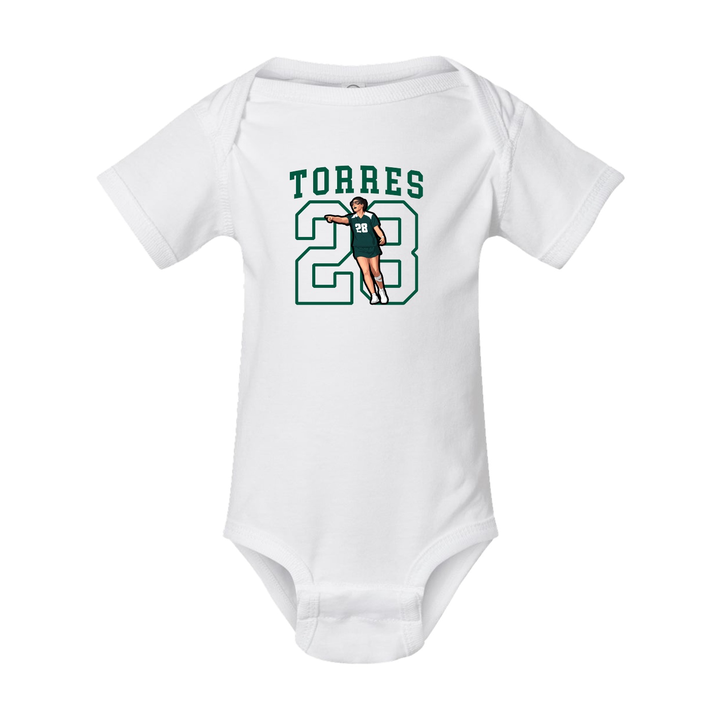 Baby Onesie — Shirsey in White