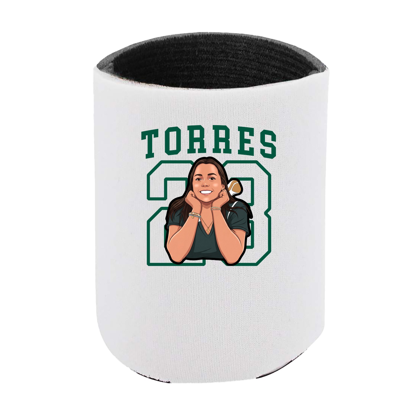 Can Holder — Shirsey in White