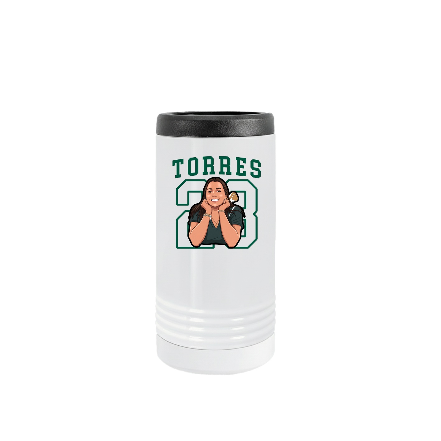 Slim Beverage Holder — Shirsey in White