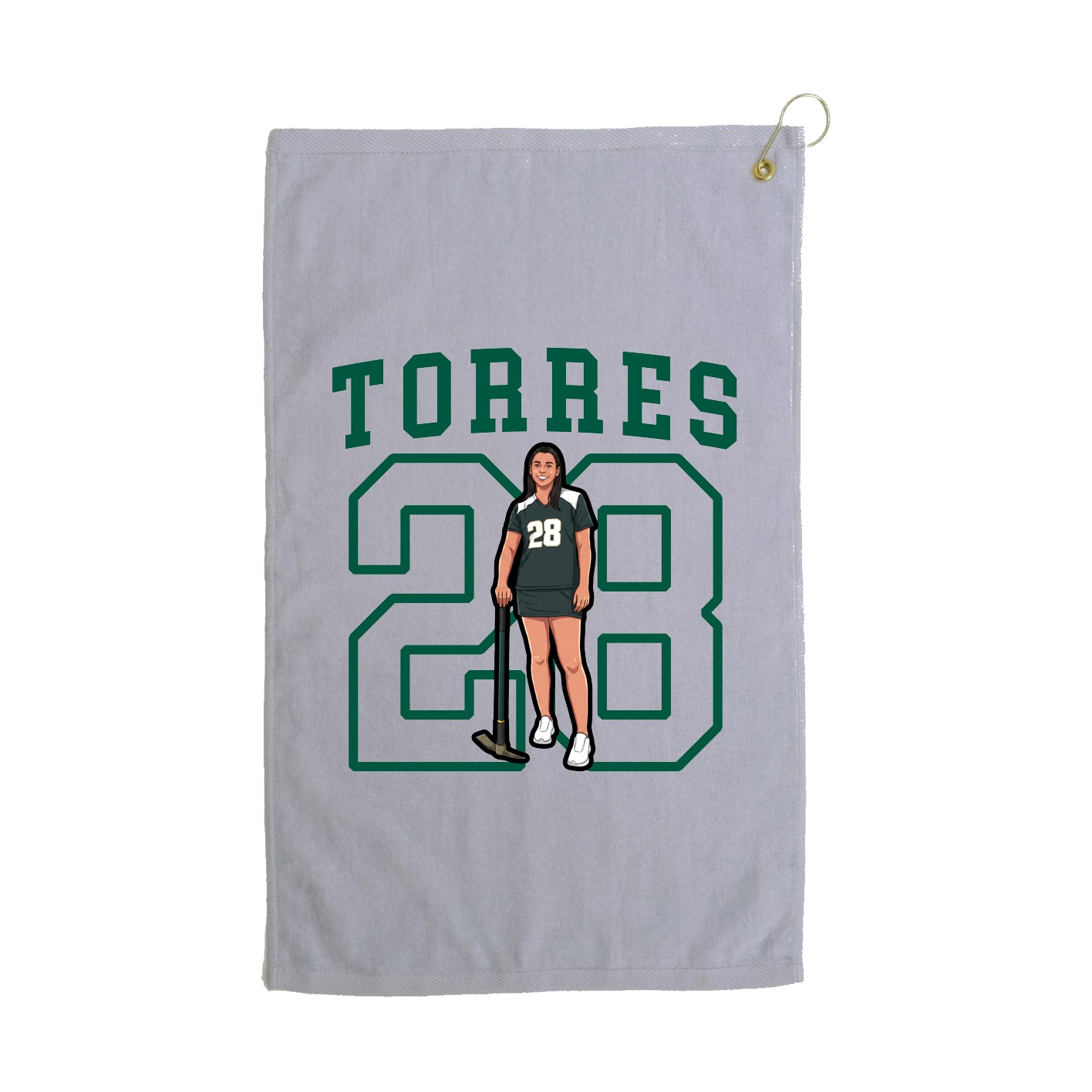 Golf Towel — Shirsey in Grey