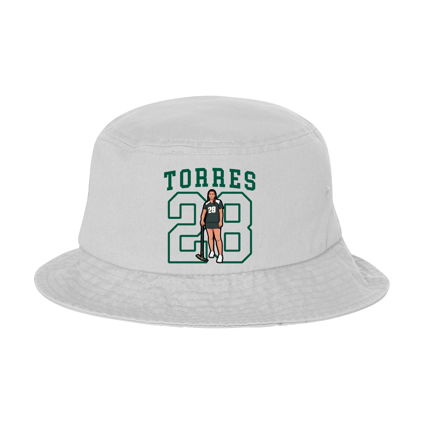 Bucket Cap — Shirsey in White