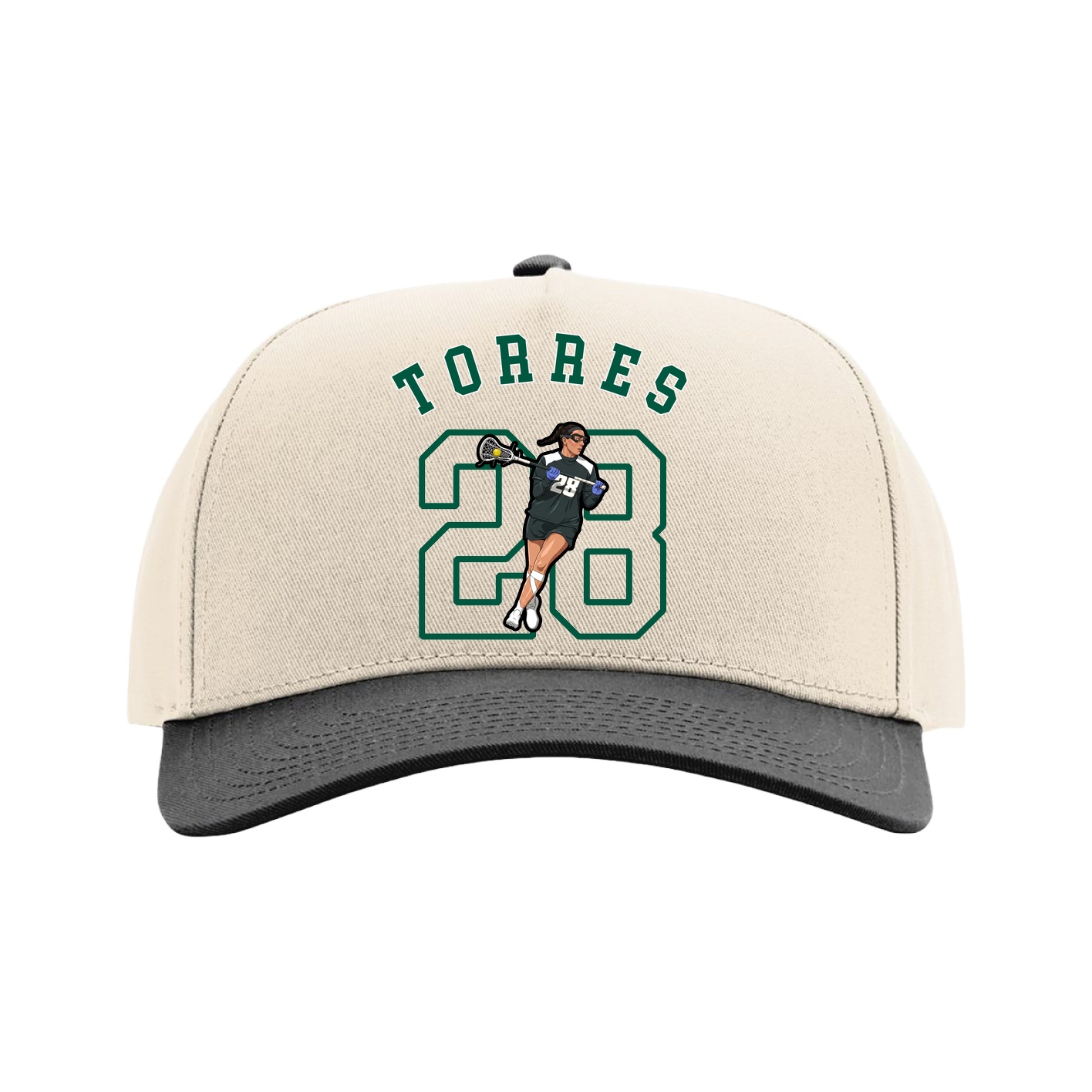 Full Fabric Five-Panel Champ Cap