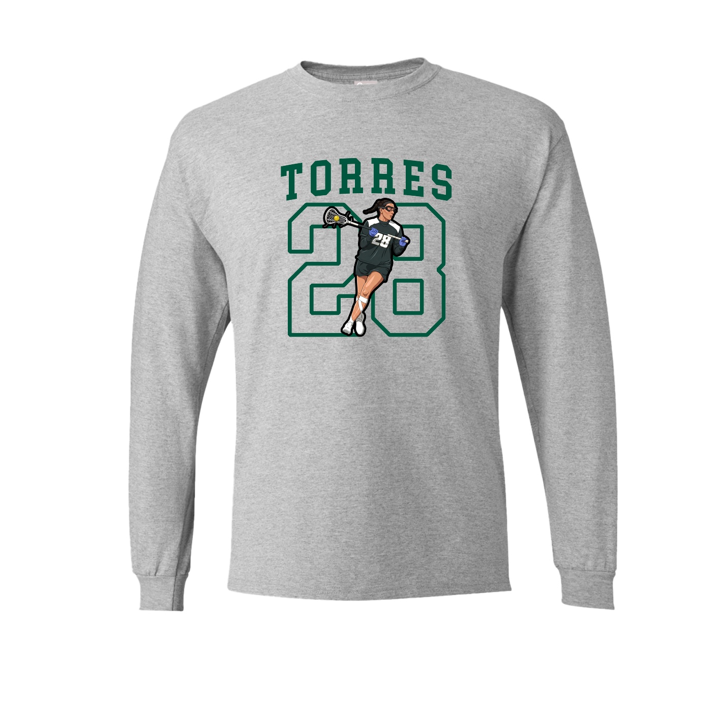 Long Sleeve Tee — Shirsey in Grey