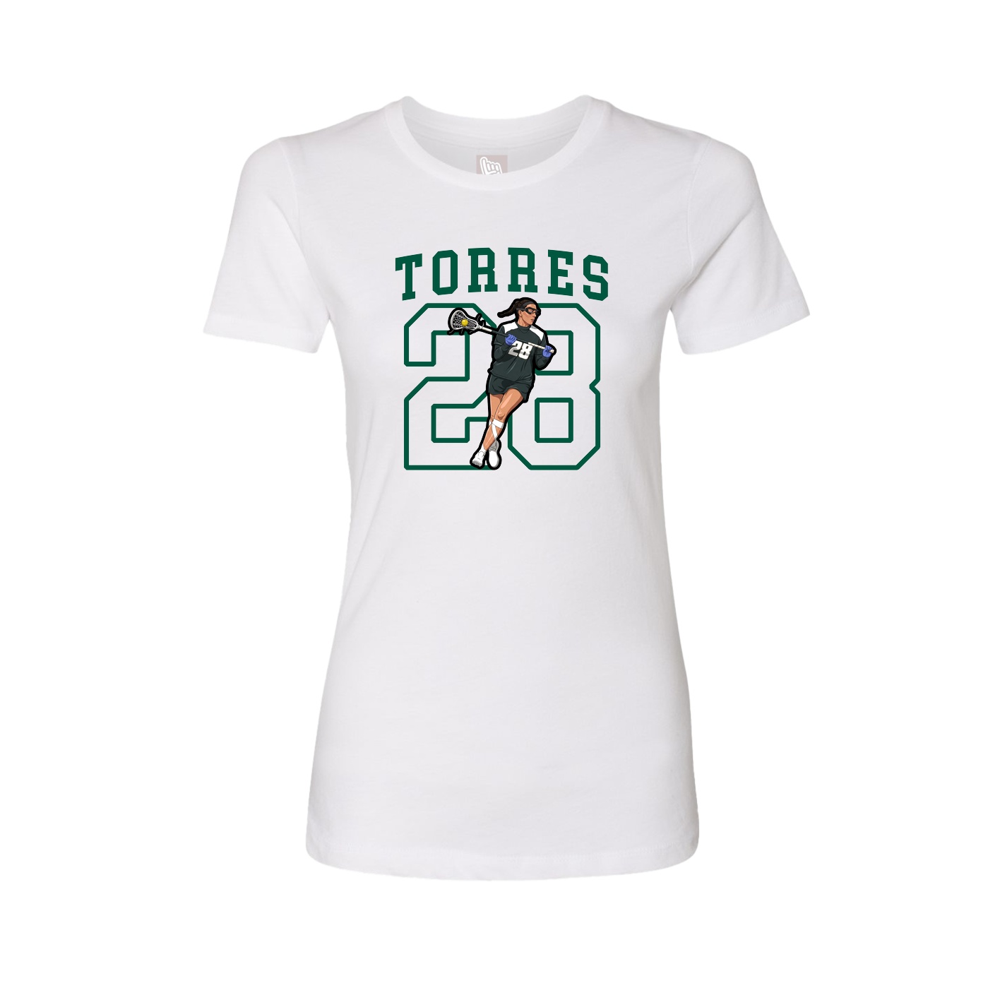 Fitted Women's Tee — Shirsey in White
