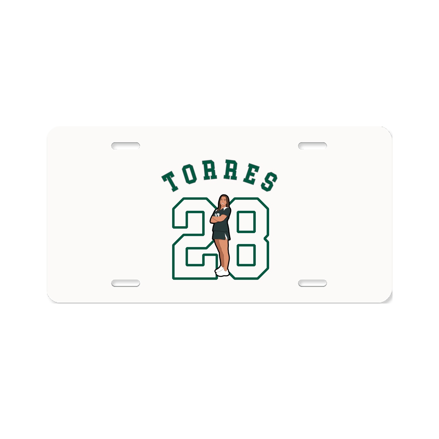 License Plate — Shirsey Arch in Classic