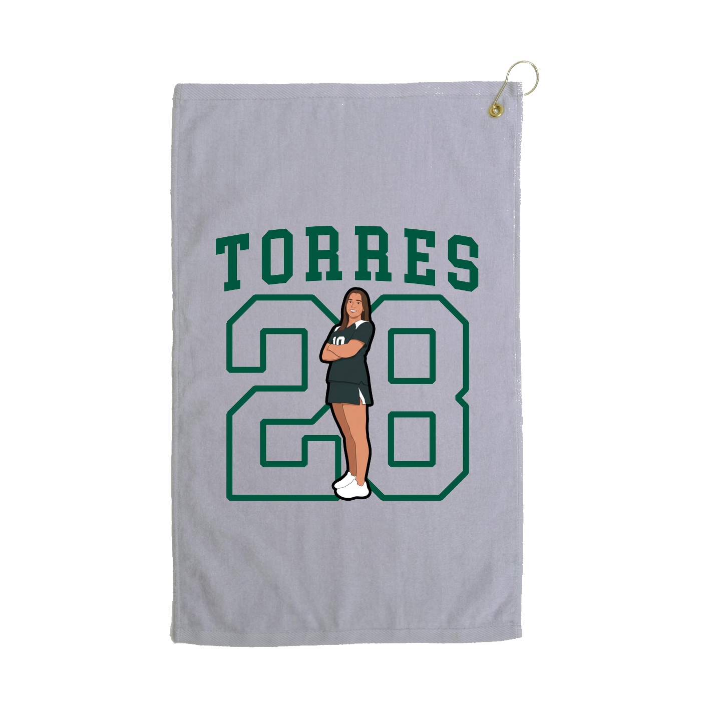 Golf Towel — Shirsey in Grey