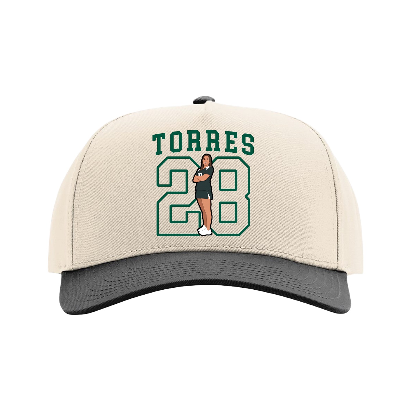 Full Fabric Five-Panel Champ Cap