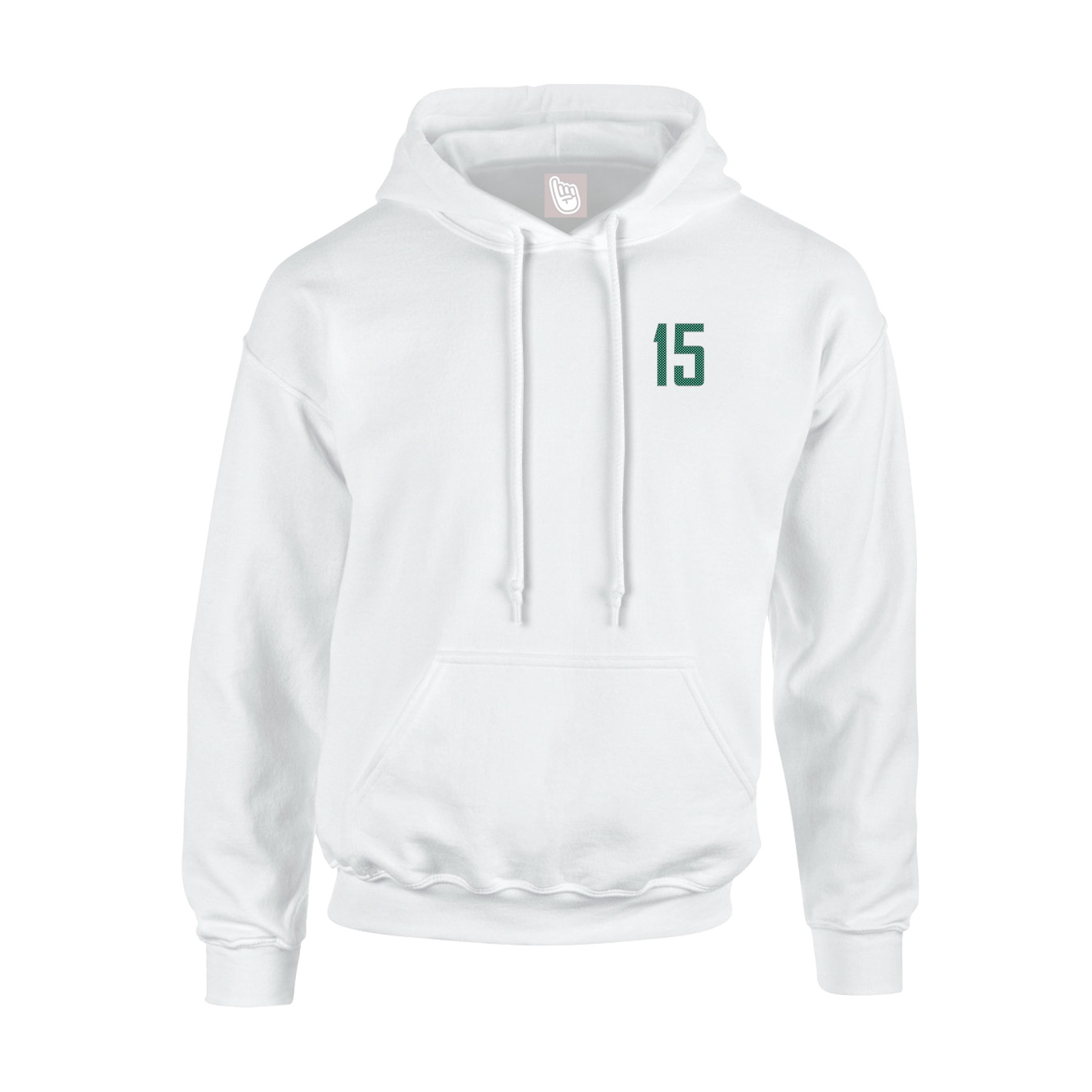 Youth Hoodie — Front Shirsy in White