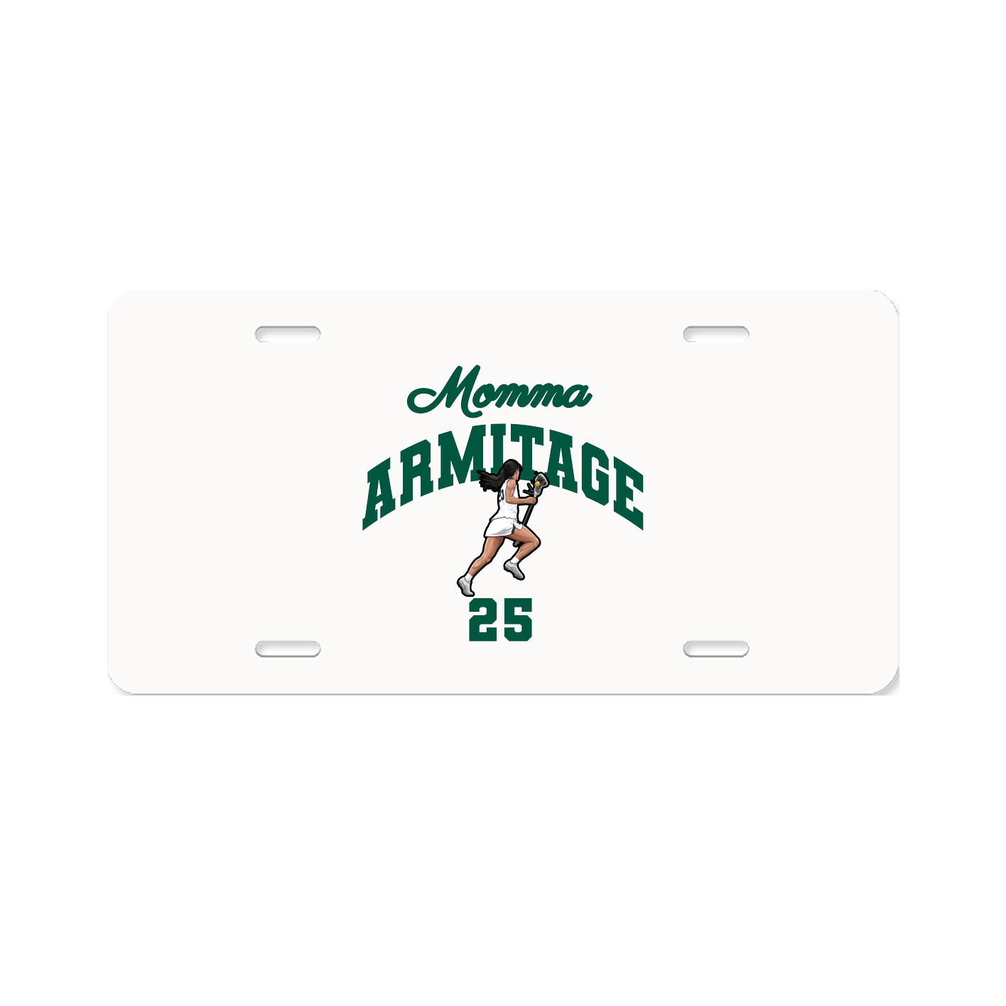 License Plate — Mothers Day Arch in Classic