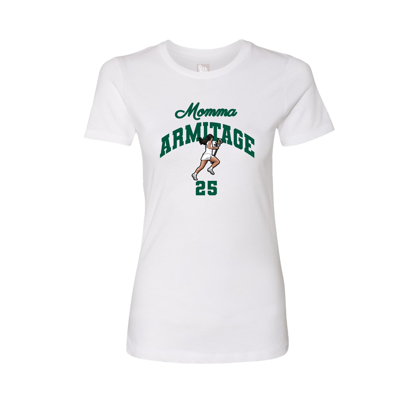 Womens Tee — Mothers Day Arch in White