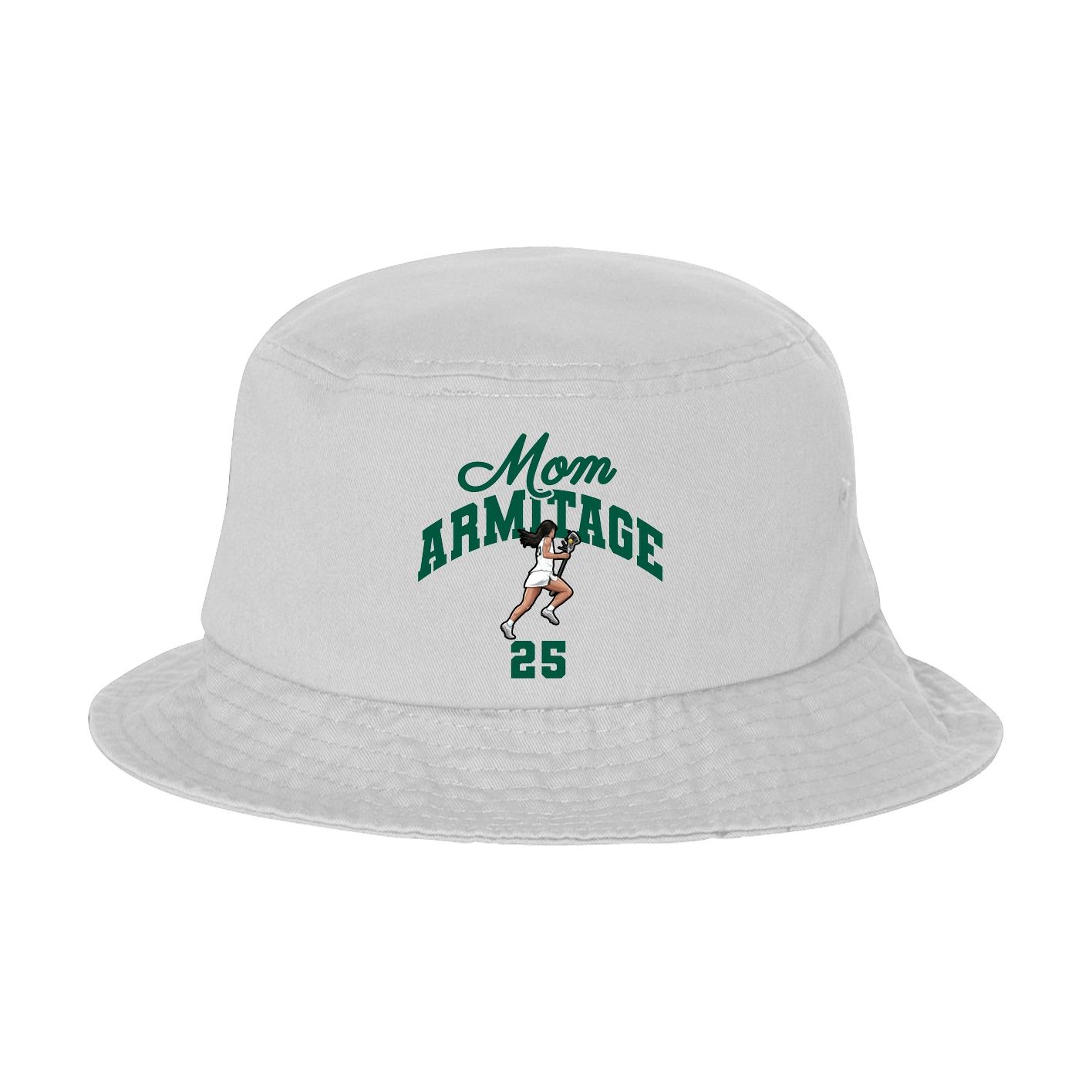 Bucket Cap — Mothers Day Arch in White