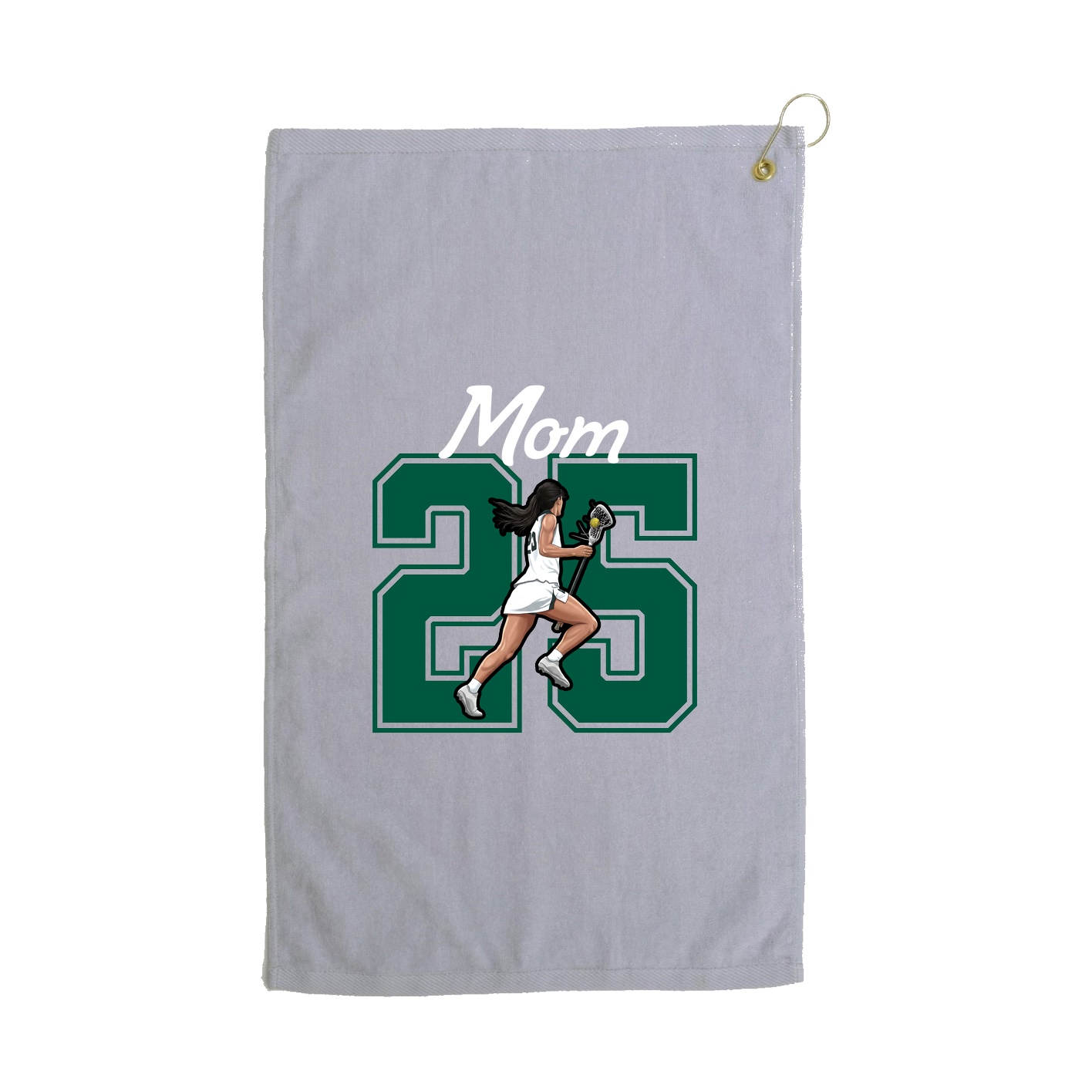 Golf Towel — Mothers Day Shirsey in Grey