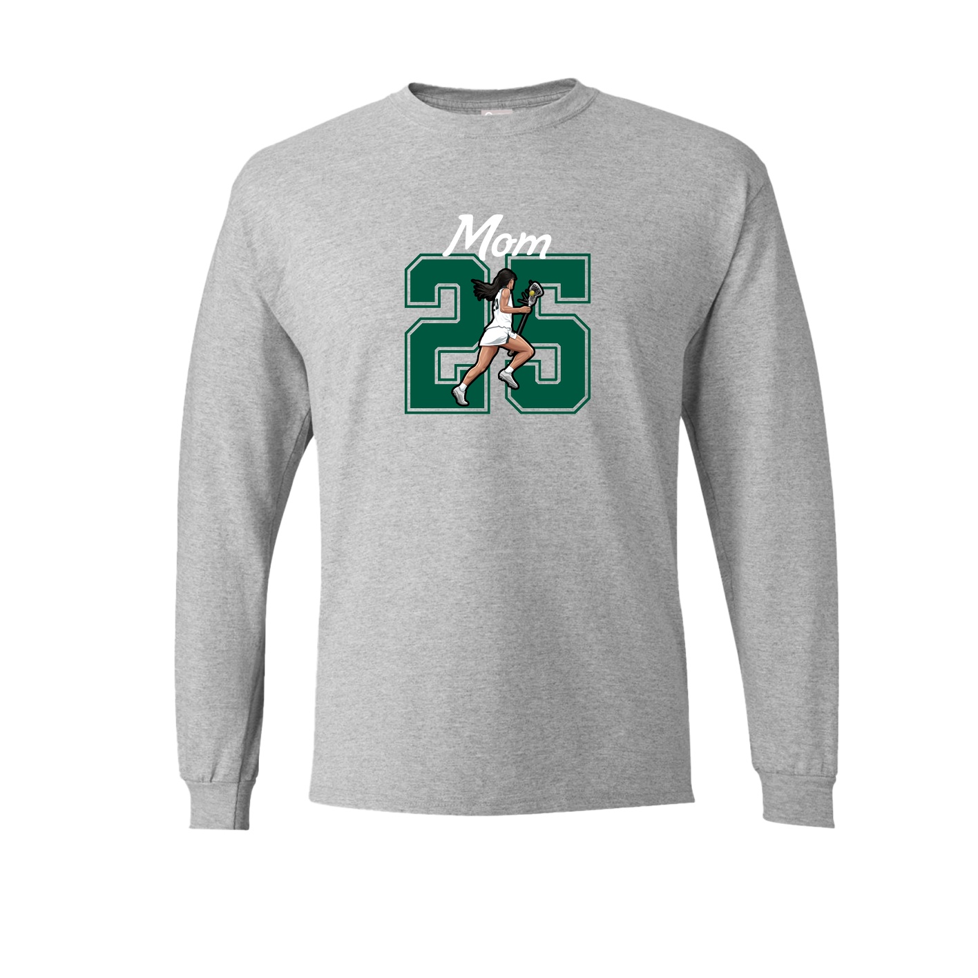 Long Sleeve Tee — Mothers Day Shirsey in Grey