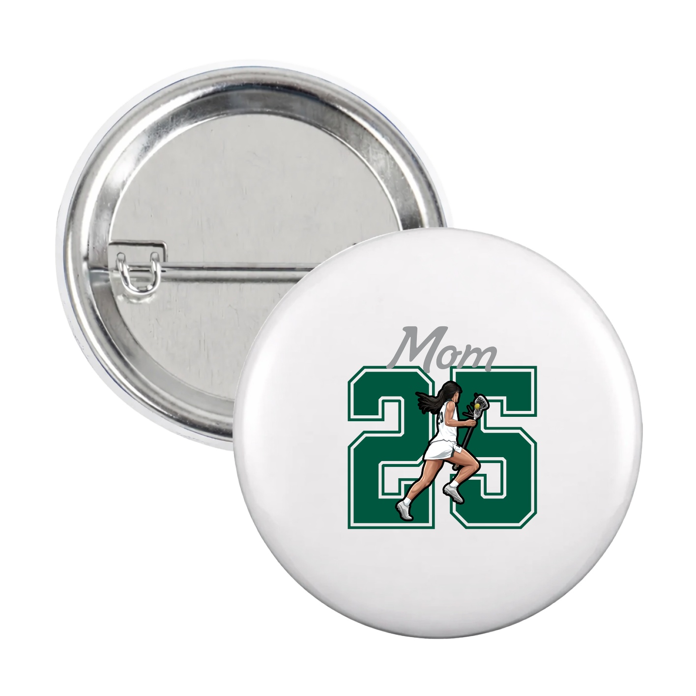 Game Day Button — Mothers Day Shirsey in White