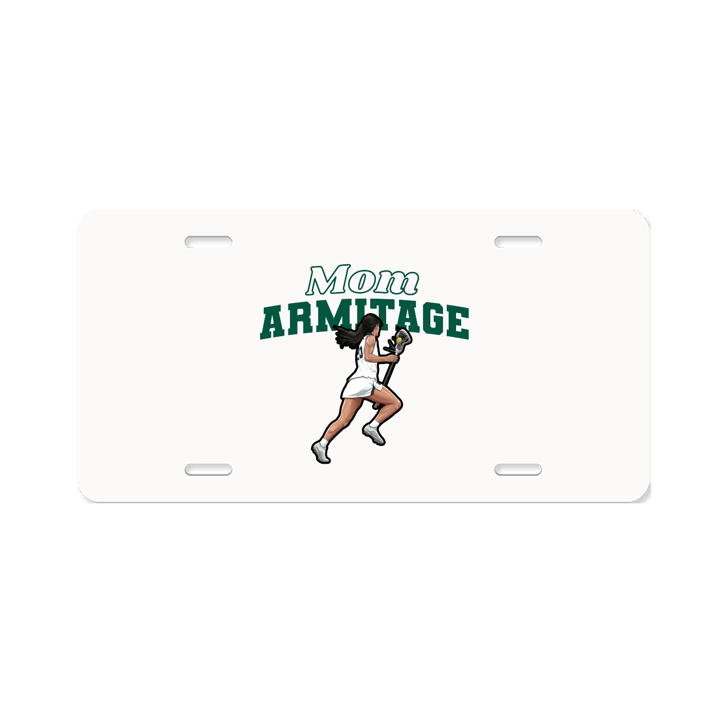 License Plate — Mothers Day Block in Classic