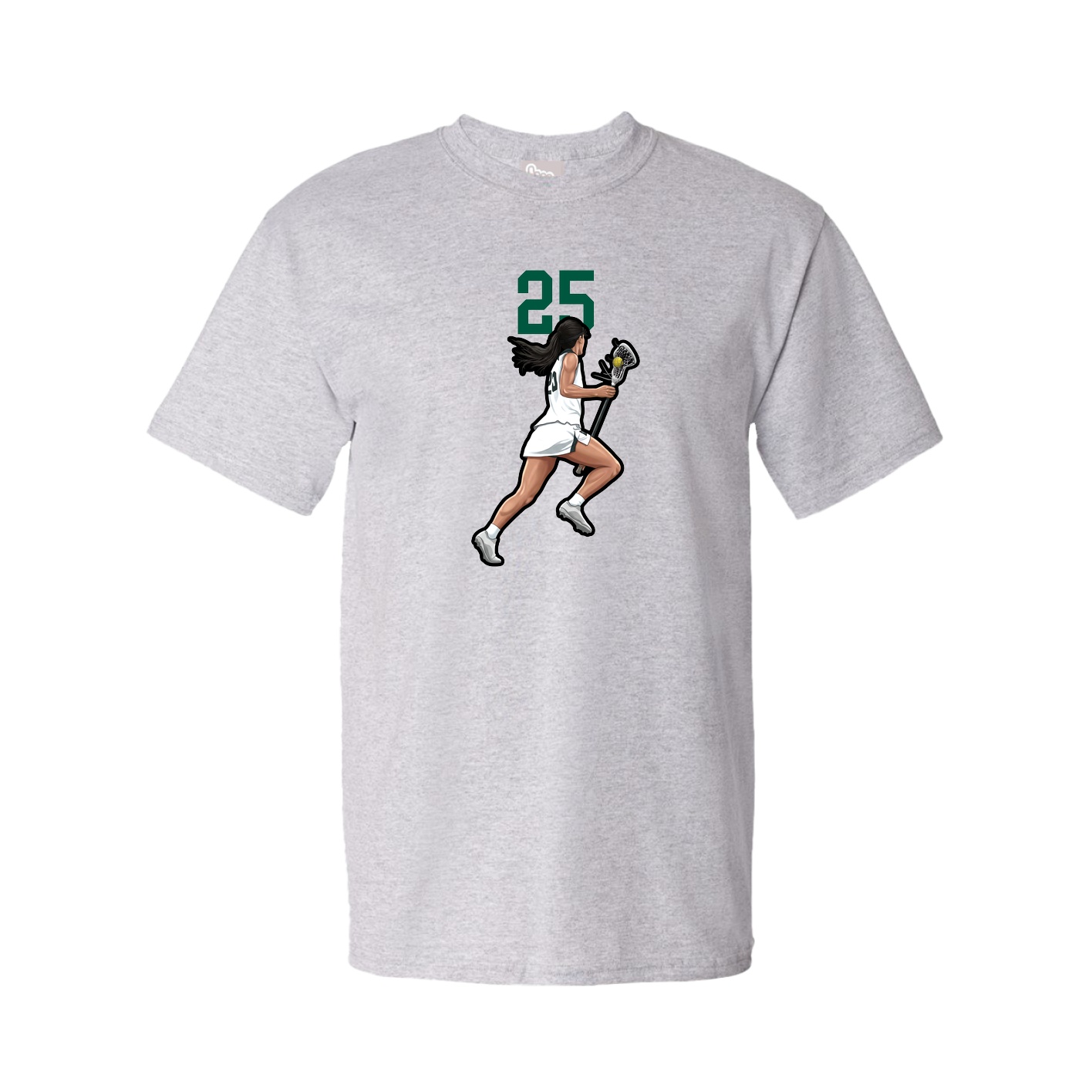 Tee — Number Top in Grey