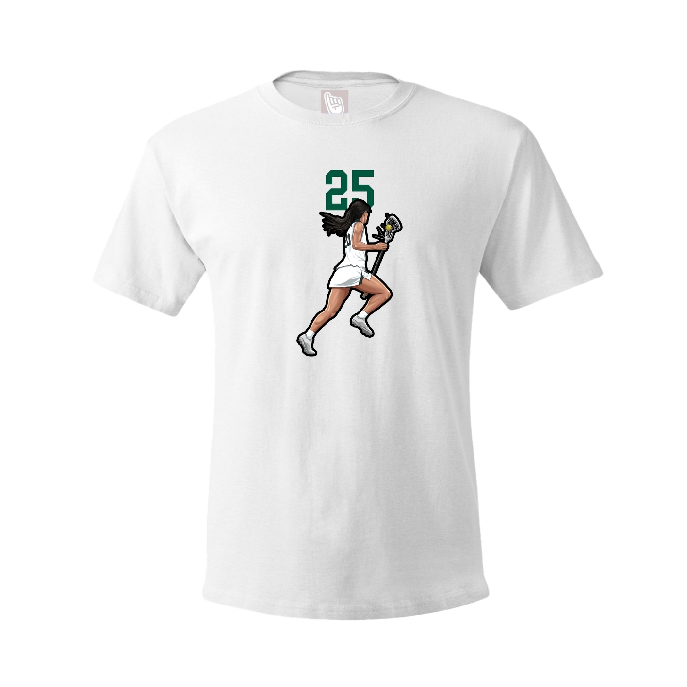 Tee — Number Top in White