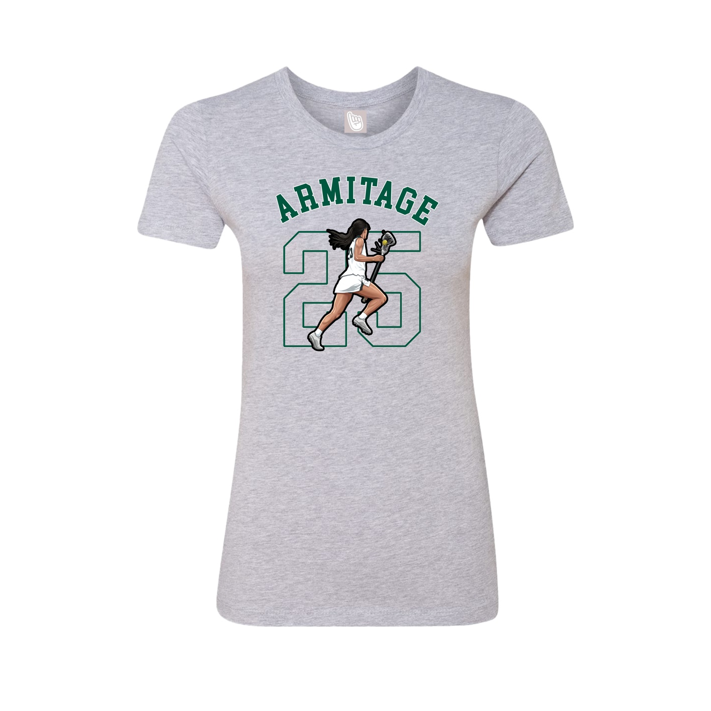 Womens Tee — Shirsey Arch in Grey