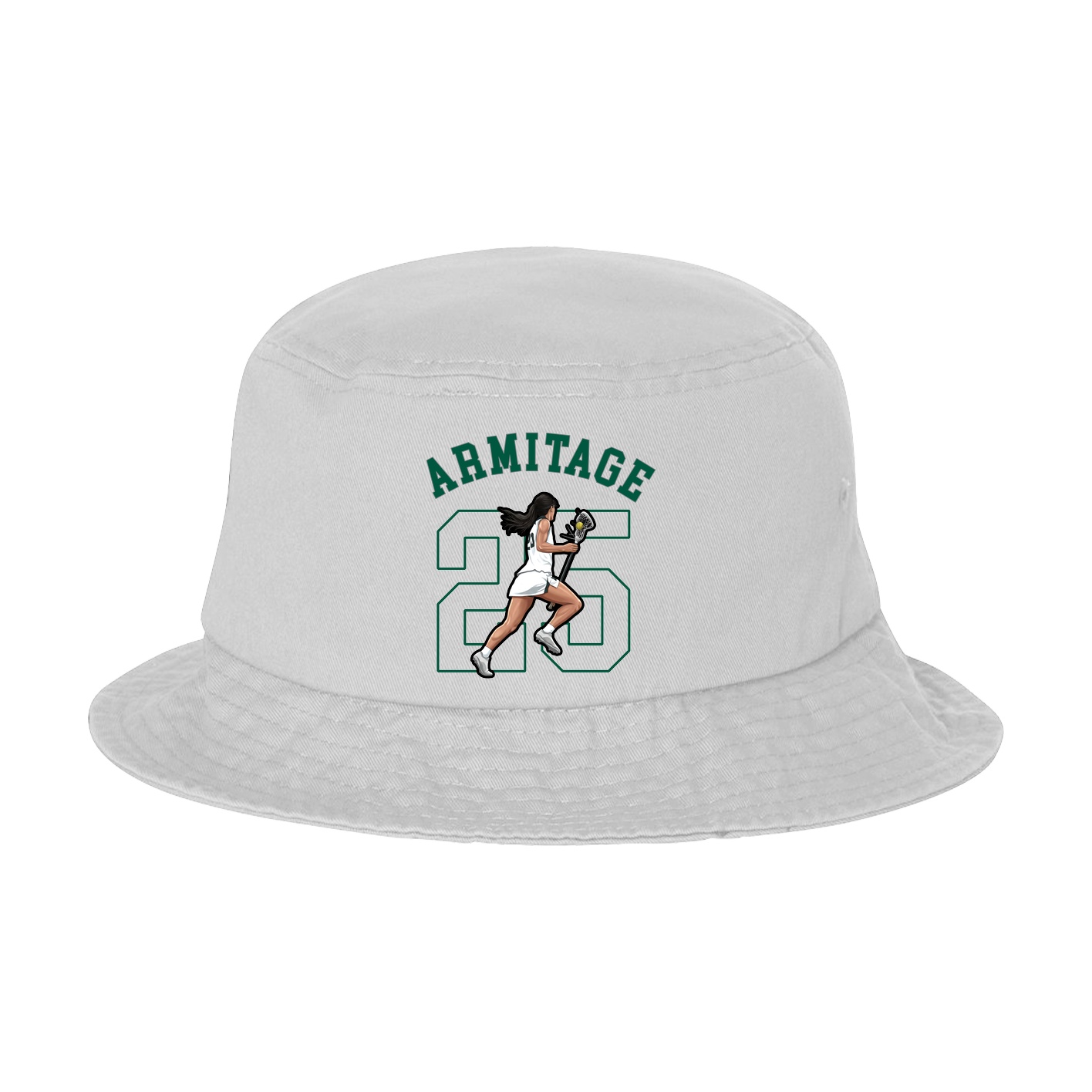 Bucket Cap — Shirsey Arch in White