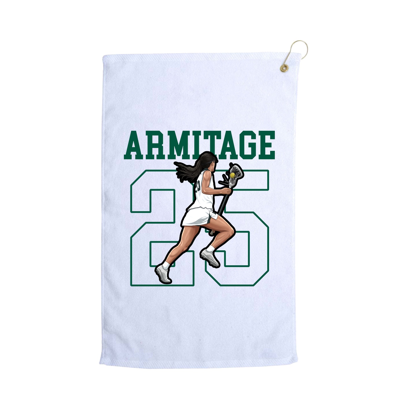 Golf Towel — Shirsey in White